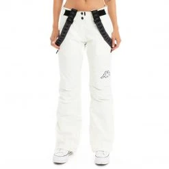 Kappa US 6Cento 634 Ski Pants - White Women 9 Kappa US 6Cento 634 Ski Pants - White Women