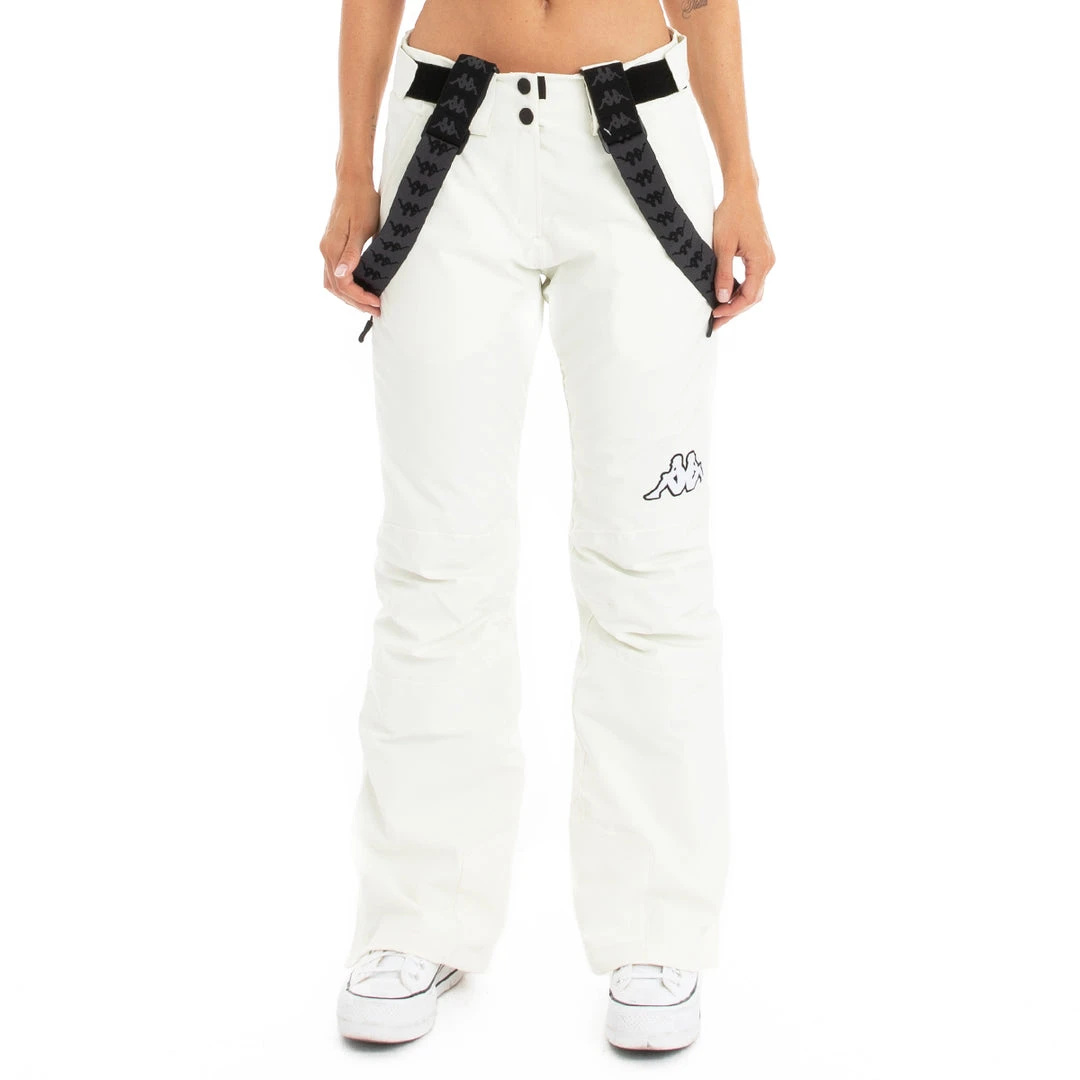 Kappa US 6Cento 634 Ski Pants - White Women 6 Kappa US 6Cento 634 Ski Pants - White Women